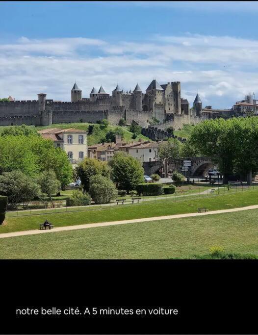 Superbe Appartement En Residence Privee Carcassonne Eksteriør bilde