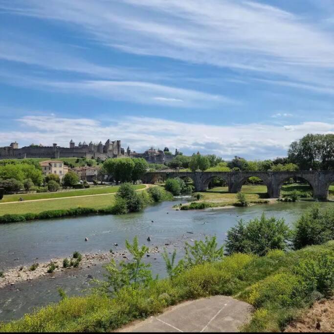 Superbe Appartement En Residence Privee Carcassonne Eksteriør bilde